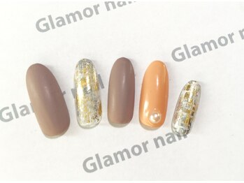 グラマーネイル(Glamor nail)/☆アルミネイル☆¥6800