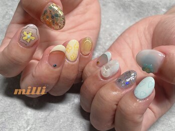 ミリネイルズ(milli nails)/トレンドアートネイル
