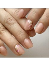 ファストネイル(FAST NAIL)/手書きフラワーアート