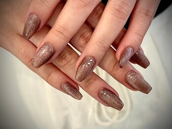 ヌル ネイル 堀江(NURU NAIL HORIE)/大人マグネットネイル☆