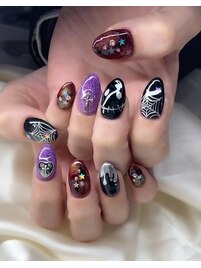 ハロウィンネイル★持ち込み