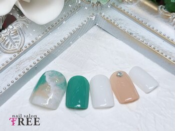 ネイルサロン トゥリー(TREE)/トレンド定額アートコース¥7800