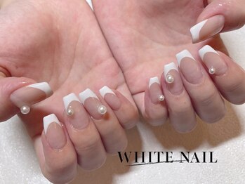 ホワイトネイル 武蔵小杉店(WHITE NAIL)/フレンチ/パールネイル