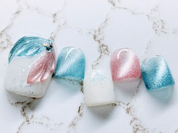 チェリーズネイル(Cherrys Nail)/マーメイドネイル