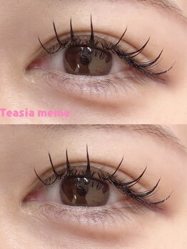 テアシア メメ(Teasia meme)の写真/ナチュラル～パッチリまでお客様の希望やお悩みに合わせたご提案♪丁寧な施術でモチも◎