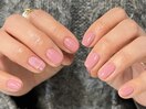 春ネイル/ピンクネイル