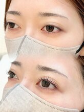 ミリ(.mm)/ラッシュリフトBefore→After