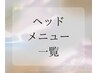 【ヘッドメニュー人気No.3】下からお選び下さい↓