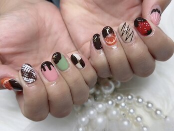 マイネイルプラス 野江内代(my nail plus)/持ち込みデザイン