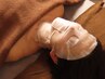 【スマホ疲れ/お顔疲れ】快眠ヘッドスパ+癒しフェイシャルケア90分¥16,500→