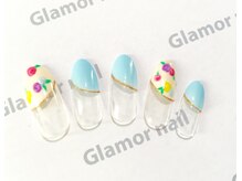 グラマーネイル(Glamor nail)/☆フレンチネイル☆¥6800