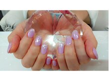 アイリッシュネイル 久屋大通店(Irish Nail)/パープル×シェル