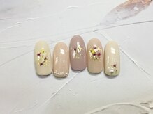 ネイルアンドまつげ リュフェール 五反田(Nail Lufaire)/Springドライフラワー