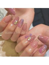 エムスラッシュ ネイル たまプラーザ(M.SLASH)/ナチュラルニュアンスネイル