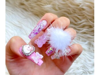 マイネイル 池袋(My Nail)/パーツ盛り盛りネイル★