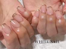 ホワイトネイル 武蔵小杉店(WHITE NAIL)/ラメフレンチ