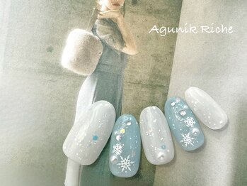 アグニークリッシェ(Agunik Riche)/【冬ネイル】