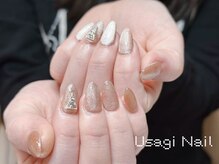 ウサギネイル 新大久保店(usagi nail)/冬ネイル