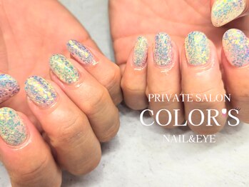 カラーズ ネイル アンド アイ(COLOR'S NAIL&EYE)/キラキラ☆ワンカラー