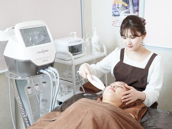 ノエル(NOEL)の写真/〈四条〉小顔効果◎マシンコルギ小顔矯正¥3300～◇リフトUP&お肌のトーンUP効果も!!完全個室の上質サロン♪