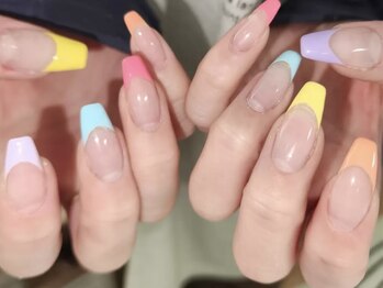 ソウ(sou)の写真/ワンカラーをはじめとしたシンプル系～キレイ・かわいい系まで◎なりたい指先を叶えるプライベートサロン♪