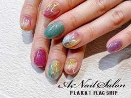 21/2/19　カラフルnail