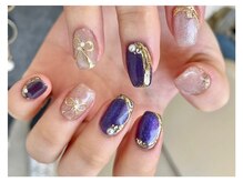 マニネイル 高の原店(mani nail)/卒業式ネイル