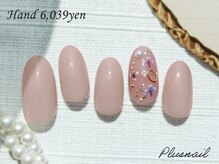 プラスネイル 北千住東口店(PLUS NAIL)/【2763】定額6,039円フラワー