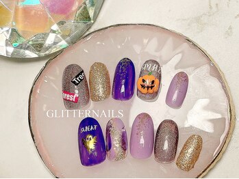 ハロウィンネイル