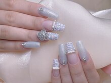 ネイルプリンセス(Nail Princess)/ツイードネイル