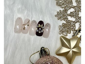 フィカスディボタニカ(FICUS di botanica)/X'masデザインネイル3