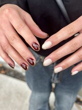 サラソージュ アチワ ネイル(SARA SO-JU ACHIWA NAIL)/ミラーフレンチ