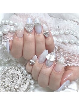 マリンネイル 麻布十番(Marin nail)/miumiuネイル/ブランドネイル