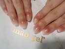 mao gel 花びらネイル