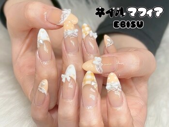 ネイルマフィア 恵比寿(NAIL MAFIA)の写真/【痛ネイルの施術も可能】お客様の理想を創り上げる驚きの再現率！※痛ネイルのご予約 はLINEのみ 