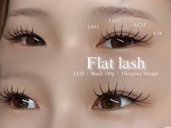 トータルビューティー ララ(Total Beauty RARA)/LEDフラットラッシュ140本7150円