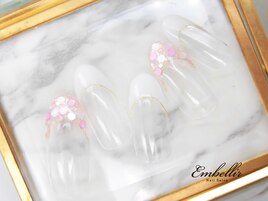 (833)ホロフレンチネイル