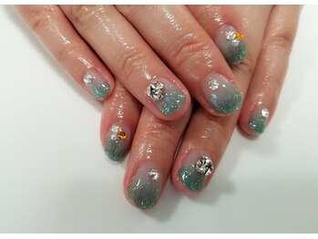 チェリー(Cherry)/【グラデーションネイル】