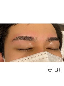 ルアン 表参道店/メンズ美眉毛スタイリング