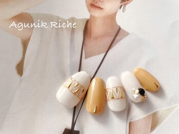 アグニークリッシェ(Agunik Riche)/【マスタードネイル】