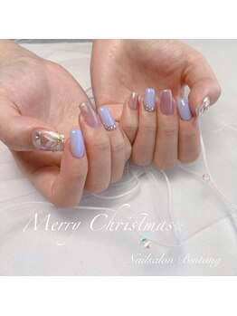 クリスマスネイル/定額アート