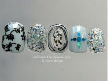 クレオ 中目黒店(Cleo)/個性派フラワーネイル