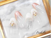 アンベリール 横浜店(Embellir)/(834)ドロップパーツネイル