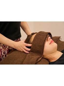 ヘッドスパで癒されたい