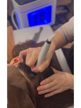 リラクゼーションルームトフレ(relaxation room toefre)/炭酸水でスッキリ!頭皮洗浄