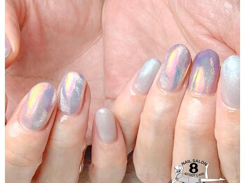 ネイルエイト 新百合ヶ丘(nail8)/ミラーネイル