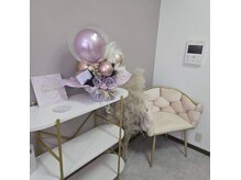 リシェル(Richelle)の雰囲気（待合席には店販も〇オーナーがよいと思った商品を取り寄せ♪）