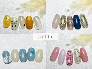 ラテ(latte)の写真/《韓国ネイル¥3,990》郡山のトレンド女子必見♪ネイリストAYAKA限定の最新デザインネイル