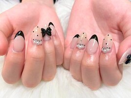 ガーリー系ネイル