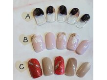 ネイルサロン ブリーラス(Brilas)の雰囲気(1月のデザイン♪過去のデザインの中からもお選びいただけます)